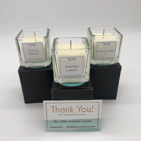 Small Square Candle 8cl